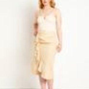 Pearl Detail Midi Skirt - 24W